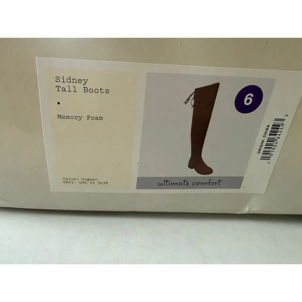 A New Day Sidney Tall Boots - Women's Size 6 - Brown